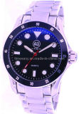 New Arrival Blue Dial Steel Men's Watch Fashion Design with Fair Price