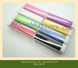 High Quality 2600mAh Mini Power Bank Lipstick, Power Source, Rechargeable Battery Pack, Portable Power Bank (NH-008B)
