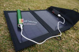 Portable 7 Watt Solar Charger Pack with LED Flash Light & Lithium Battery Backup for Mobile Phone