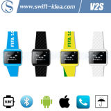 Fashion Nano Waterproof Smart Bluetooth Watches for Android Mobile Phone (V2S)