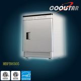 Upright Stainless Steel Kitchen Refrigerator with Single Door (MBF8505)
