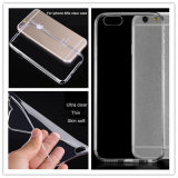 Cheap Mobile Phone Case, Ultrathin Transparent TPU Phone Cover for iPhone 6/6s