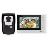 7 Inch Wired Video Door Phone Taking Video and Picture Memory Record, Touch Buttons