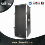QS-215g Dual 15 Inches 2-Way Speaker System with Flight Case