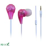 Fashion Color Flat Wire Earphone in Box