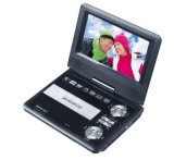 7.5 Inch Portable DVD Player with TV Tuner, Game,USB,Card Reader and MP4 (PD-810A)