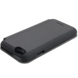 4.7inches Case 2800mAh Solar Rechargeable Mobile Phone Battery Power Bank [Black]