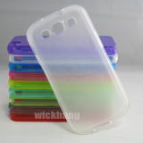 Frosted Matte Colorful TPU Gel Soft Skin Cover for Samsung Galaxy S3 I9300