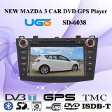 UGO Super Wide 8 Inch Screen Car DVD GPS Player for Mazda 3 (SD-6038)