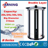 2015 Hot Sale Large Diameter Double Layers Electric Kettle Commercial Water Boiler Water Urn Electrical