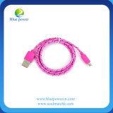 Wholesale Price Colorful Micro Braided USB Data Cable for Smartphone
