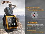 IP68 Waterproof Bluetooth Sport Watch with E-Compass / Pedometer