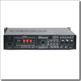 Musical Instrument Priority Mircrophone Public Address Power PA Amplifier with Limitr (APMP-0218D)
