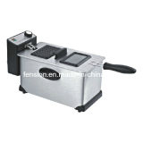 4.0L Oil Capacity Deep Fryer (DF62) with Stainless Steel Housing