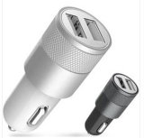 USB Car Charger for Mobile Phone, Tablet PC, iPad, 5V 1A, 2.1A, 3A