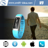 3 Colors Smart Bluetooth Pedometer Bracelet Perfect Support Android Phone (V9)