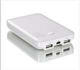 Portable Power 5000mAh Battery Charger, Durable USB External Backup Battery for iPhone iPod iPad Mobile Phone (BFD-003)