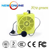 New Mini Portable Waistband Voice Booster Amplifier N72 Green