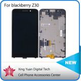 Black Full LCD Black Screen & Digitizer for Blackberry Z30 Complete Assembly