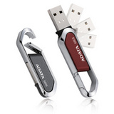 Metal Carabiner Pendrive USB Disk Flash Drive