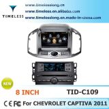 2 DIN Car DVD Player for Chevrolet Captiva 2011 with Built-in GPS, A8 Chipset, 3G/WiFi, Radio, Steering Wheel (TID-C109)