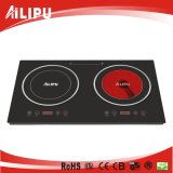 Double Burner Cookware of Home Appliance, Kitchenware, Infrared Heater, Stove, (SM-DIC07)