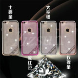 New Arrival Electroplate Bling Diamond TPU Phone Cover Case
