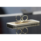 Electroplated Double Finger Ring Holder Mobile Phone Accesories