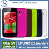Made in China, 4'' Dual Core 3G Android Mobile Phone (H20)