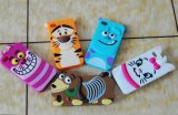 Animal Shape Good Quality Silicone Cell Phone Cover (BZPC104)