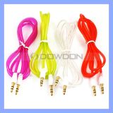 Color 3.5mm Cable Aux Audio Cable for iPhone Ipods MP3