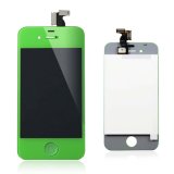 Complete, LCD with Touch for iPhone 4S Digitizer Touch Panel Screen with LCD Display Screen + Flex Cable + Supporting Frame