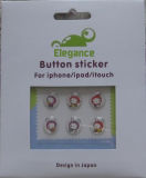 Button Sticker for iPhone