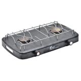 Double Burner Portable Camping Gas BBQ Stove
