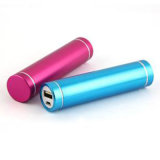 Aluminum Alloy Cylinder Mobile Phone Charger 2500mAh