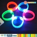 RFID smart silicone LED wristband bracelet for promotion or event