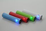 2600mAh Fashion Mini USB Portable Power Bank with LED Light