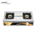 Two Burner Portable Top Stainless Steel Gas Stove