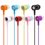 Promotional Gifts Colorful Plastic Stereo Earphone