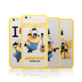 Hot Sell New Design Cell Phone Accessories Cute Cartoon TPU+ Acrylic Mobile Phone Case for iPhone 5