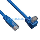 RJ45 Angle Cable Cat6e Cable Patch Cord Cable