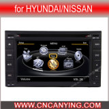 Car DVD Player for Hyundai/Nissan with A8 Chipset Dual Core 1080P V-20 Disc WiFi 3G Internet (CY-C001)