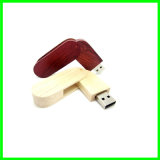 Swivel USB Flash Memory Wood USB Flash Drive
