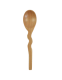Japanese Wooden Fork Spoon Fork Spoon Export Children Baby Fork Bending Log Lubricious Fork