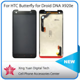 Black with Frame LCD Display + Digitizer Touch Screen for HTC Droid DNA X920e Butterfly Assembly
