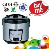 Stainless Steel Electric Deluxe Rice Cooker with Ss Inner Pot