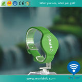 Waterproof 13.56MHz RFID Ntag213 Silicone Bracelet