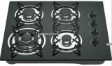 Tempered Glass Top Built-in Gas Stove of 4 Burners