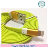 1m Flat TPE 8pin Connector USB Charging Sync Data Cable for iPhone 5 & 6