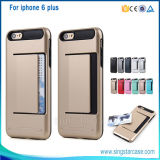 PC+ TPU Case for iPhone 6s, Mobile Phone Case for iPhone 6 Plus, Phone Case for iPhone 6 with Credit Card
